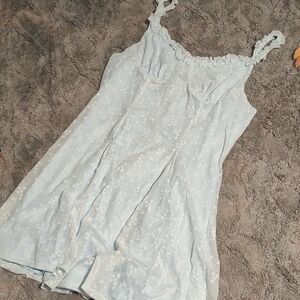 Urban Outfitters Light Blue Slip Dress